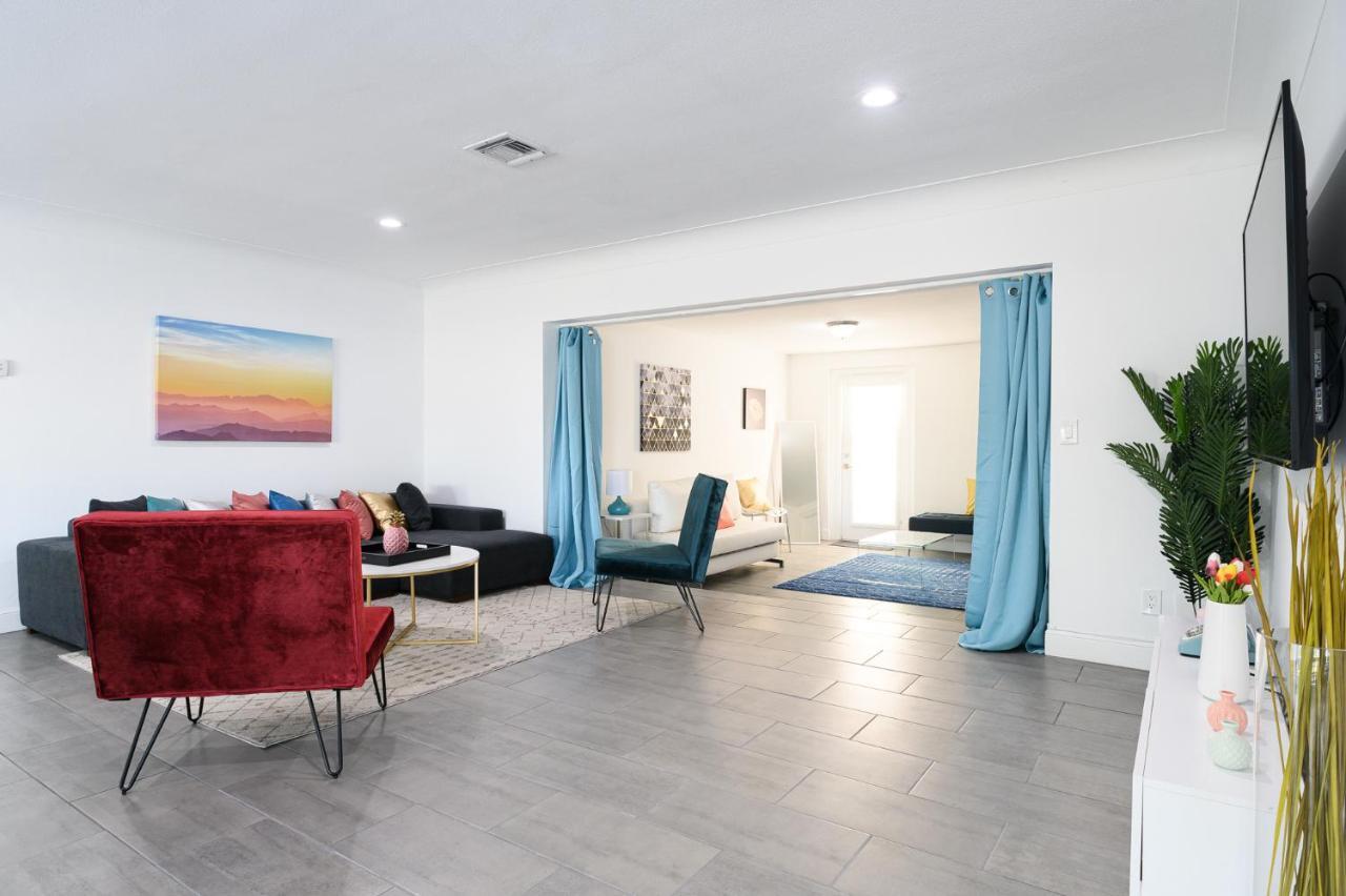 Luxury Casa 4 Bedrooms With Pool & Game Room 15 Mins To Ocean Fort Lauderdale Exterior photo